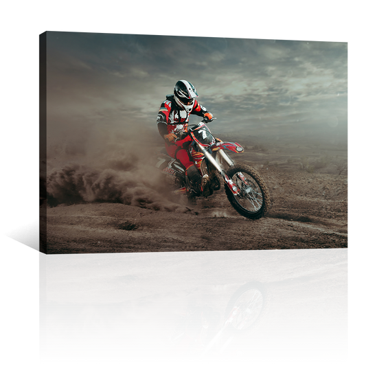Motocross Entre Polvo