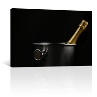 Vino Champagne Dentro De Cubetilla