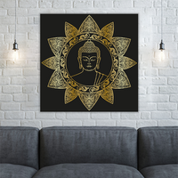 Buddha with Floral