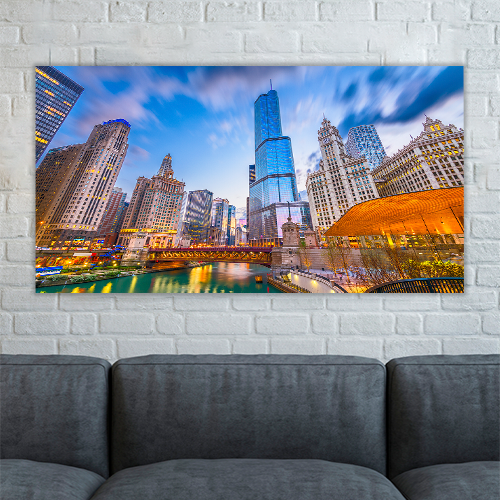 Cityscape on the River