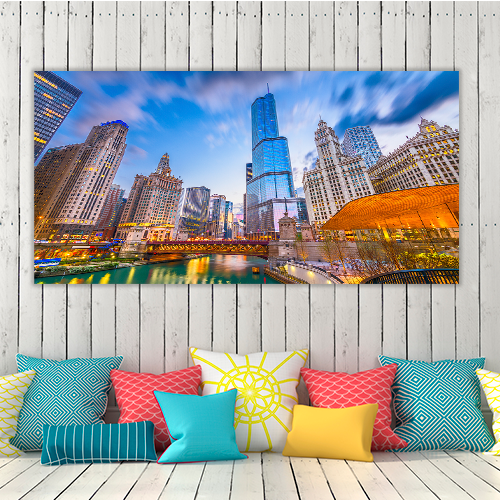 Cityscape on the River