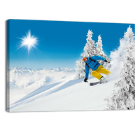 Skier on Piste