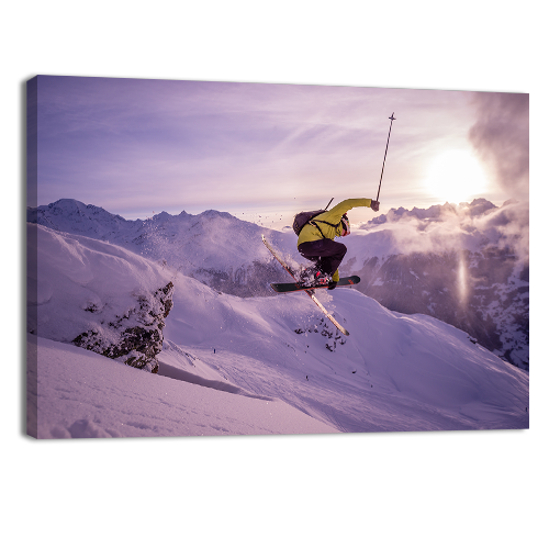 Skiing in Verbier