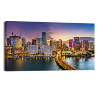 Skyline on Biscayne Bay