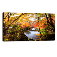 Autumn Park in Japan