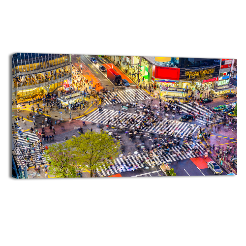 Shibuya Crossing in Tokyo