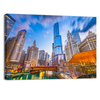 Cityscape on the River