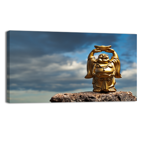 Golden Prosperity Buddha