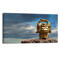 Golden Prosperity Buddha