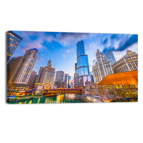 Cityscape on the River