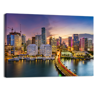 Skyline on Biscayne Bay