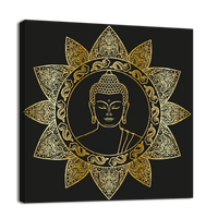 Buddha with Floral
