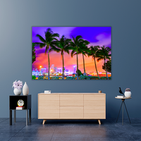 Miami Skyline Sunset