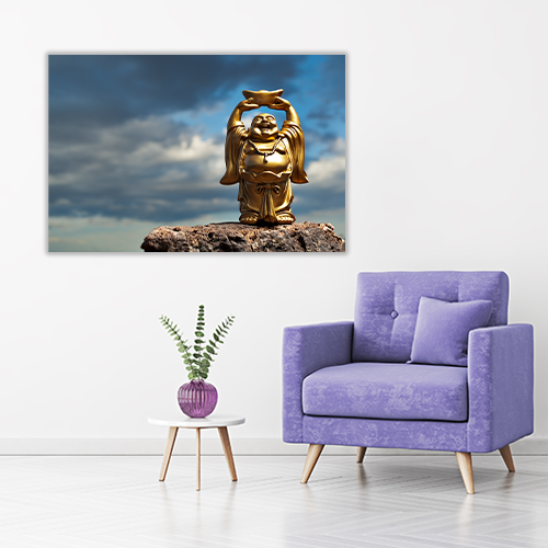 Golden Prosperity Buddha