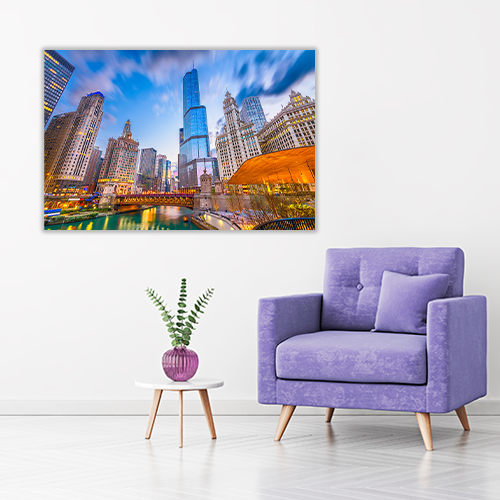Cityscape on the River