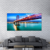 Bay Bridge illuminated