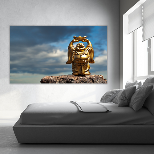 Golden Prosperity Buddha