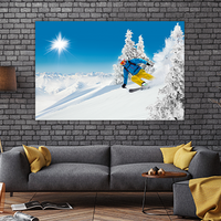 Skier on Piste