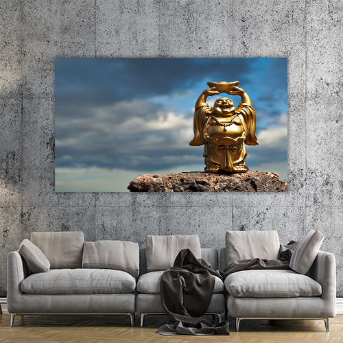 Golden Prosperity Buddha