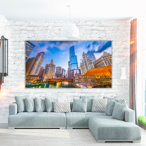 Cityscape on the River