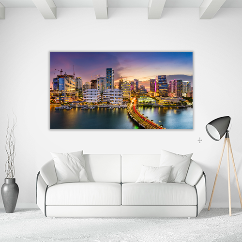 Skyline on Biscayne Bay