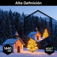 Montañas Cabaña Navidad
