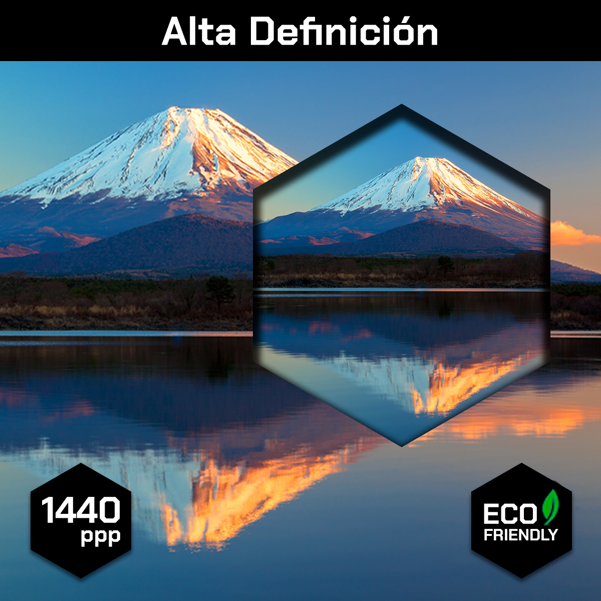 Fuji Sobre Lago
