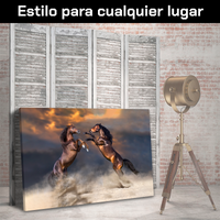 Caballos Danzando Desierto