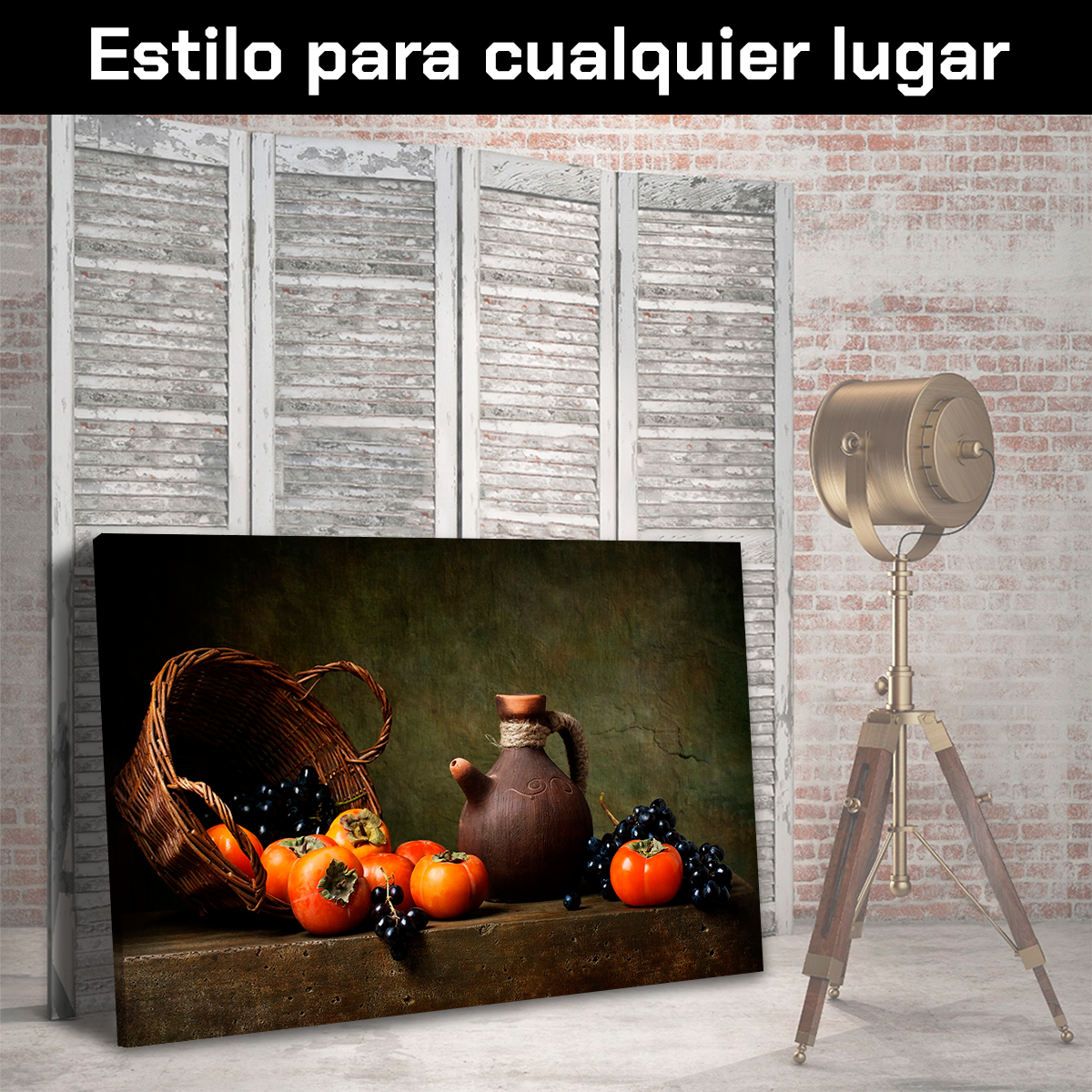 Canasto Con Persimon