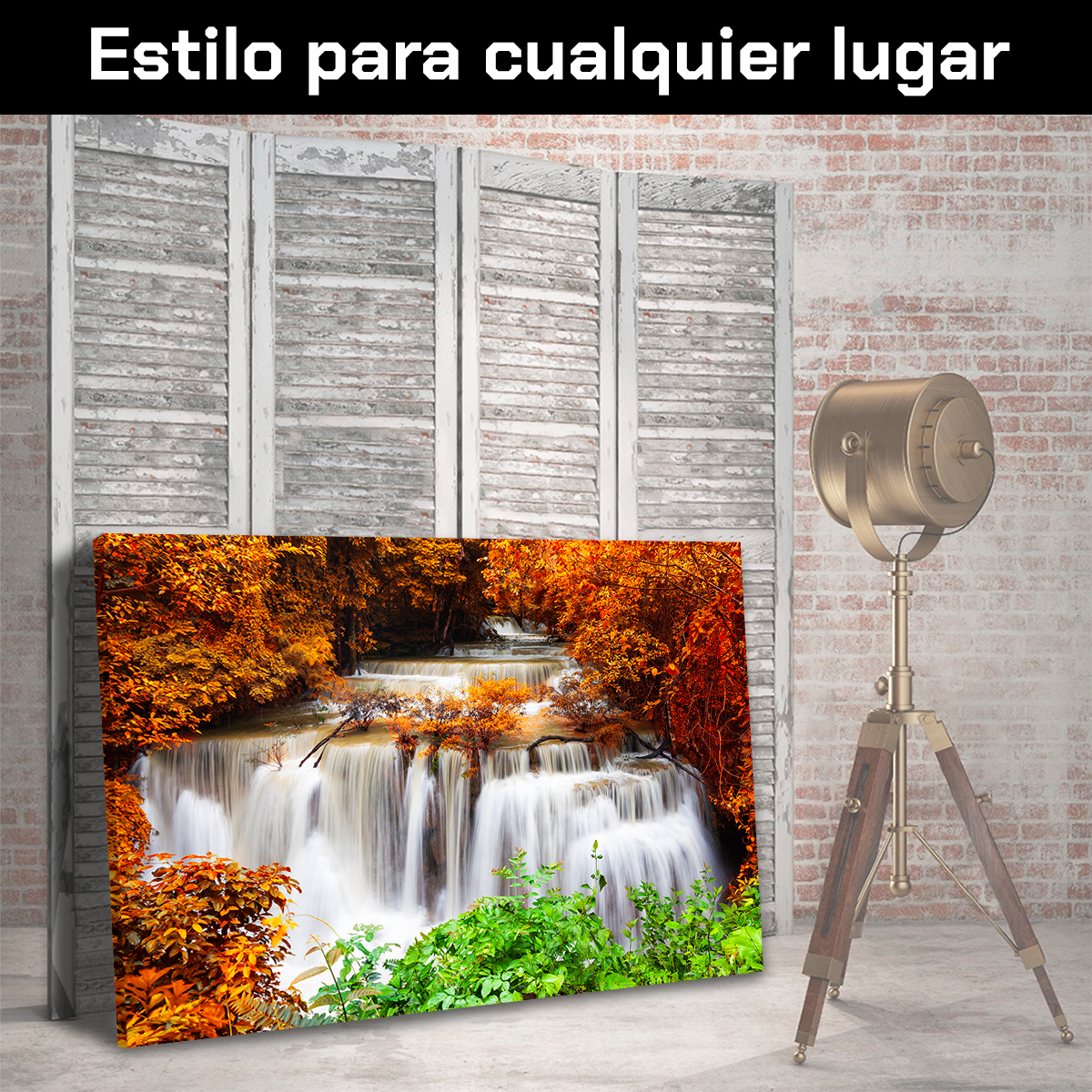 Cascada En Naranja