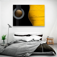 Guitarra Acustica En Negro