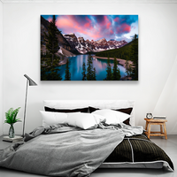 Lago Moraine Lindo Cielo