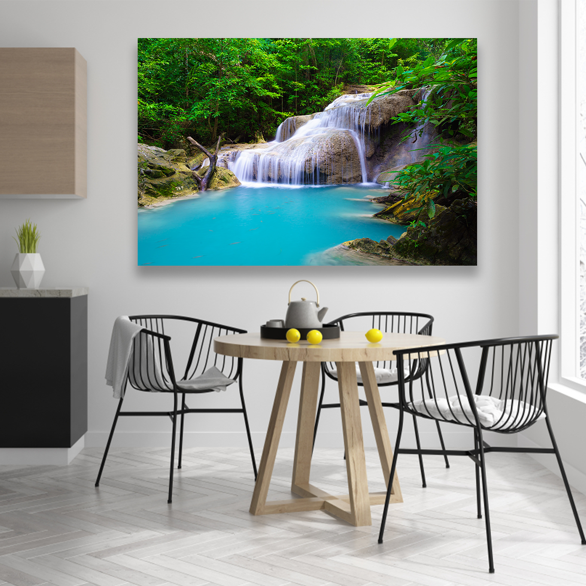 Cascada Azul Turquesa