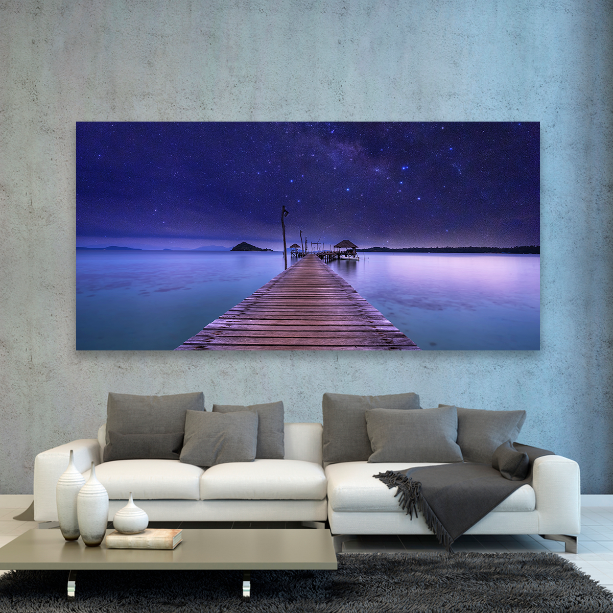 Muelle Y Estrellas