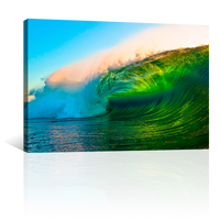 Ola Azul Y Verde