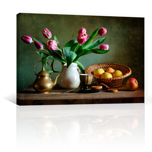 Tulipanes Con Manzanas