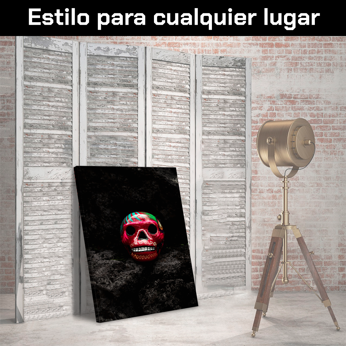 Calavera roja