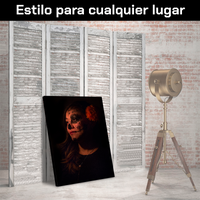 Catrina en rojo