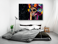 Catrina de colores