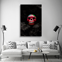 Calavera roja