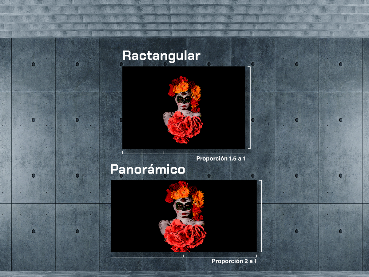 Catrina con flores rojas