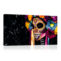 Catrina de colores