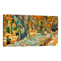 Grandes Arboles De Sombra Por Vincent Van Gogh