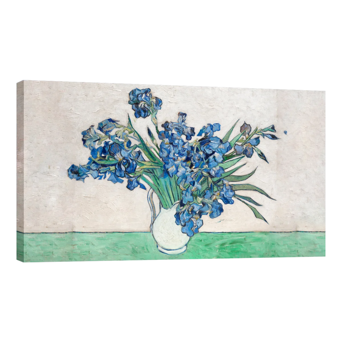 Lirios Azules En Un Jarron Vincent Van Gogh