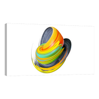 Multicolor Brush Stroke
