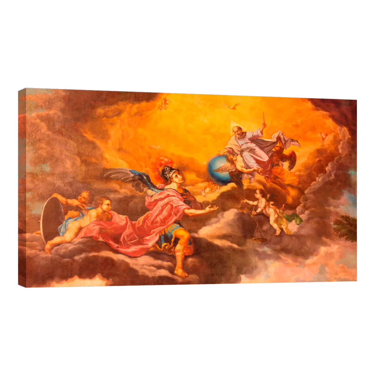 Dios Y San Miguel Arcangel Por Juan Muntaner