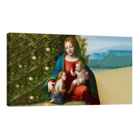 Virgen Y Niño Con EL Joven Juan Bautista