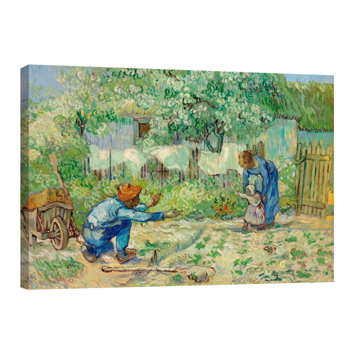 Primeros Pasos De Millet Por Vincent Van Gogh
