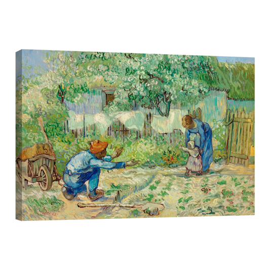 Primeros Pasos De Millet Por Vincent Van Gogh