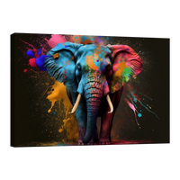 Elefante Feliz Colorido